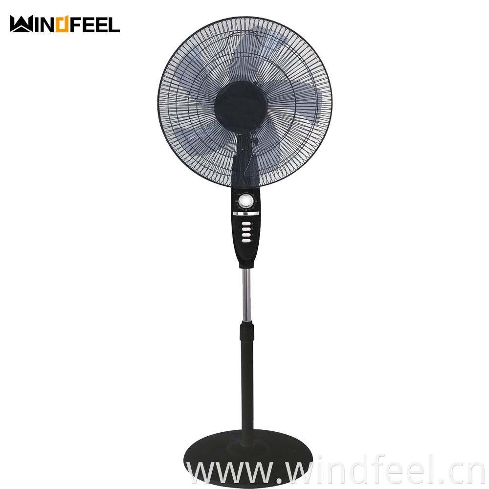 Air Cooling 3 Speeds pedestal fan stand fans with 60 mins timer